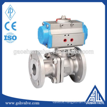 DN50 pneumatic stainless steel floating ball valve